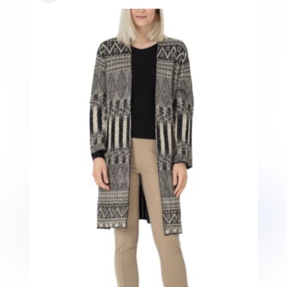 NWT Max sport Sz small long open cardigan thick soft warm